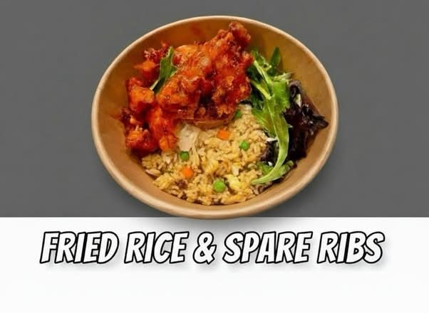 Fried Rice with Spare Ribs