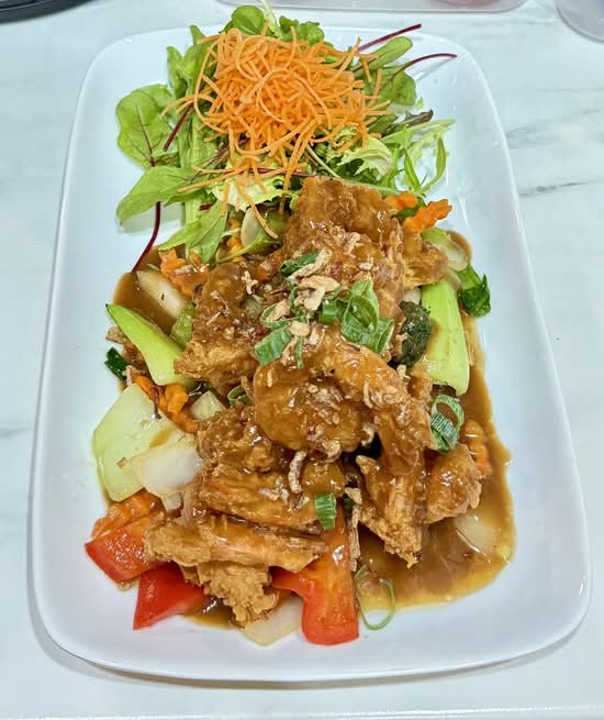 Prawns With Tamarind Sauce