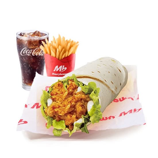 MB Chicken Wrap Combo