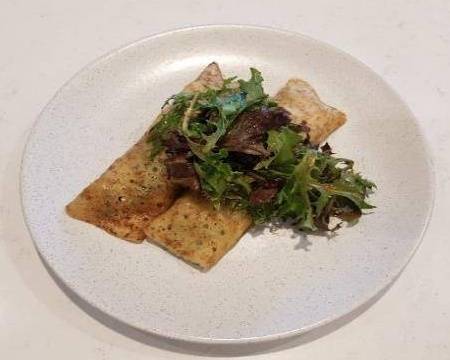 Chicken & Mushroom Crepe
