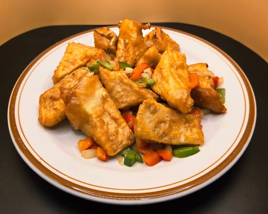 Đậu Hũ Rang Muối -  Battered Fried Tofu