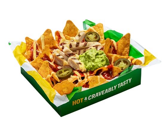 Nachos Loaded with Chicken Strips