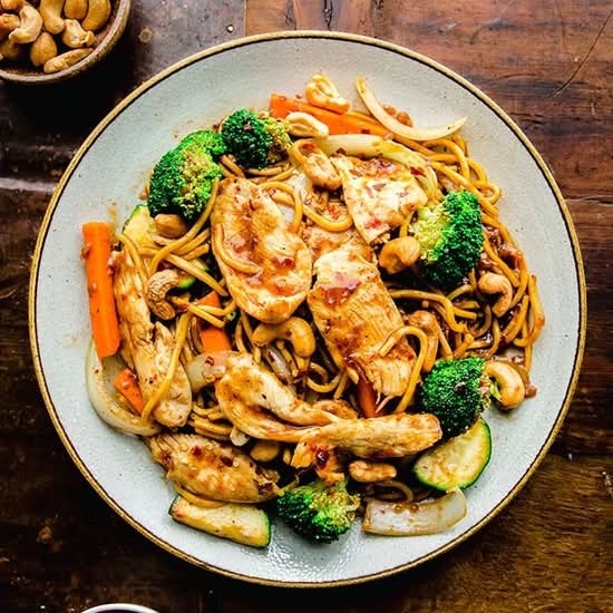 Cashew Nut Noodles