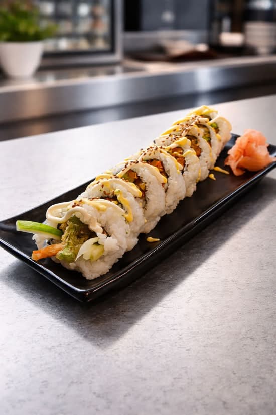 Vegetable Tempura Roll (V)