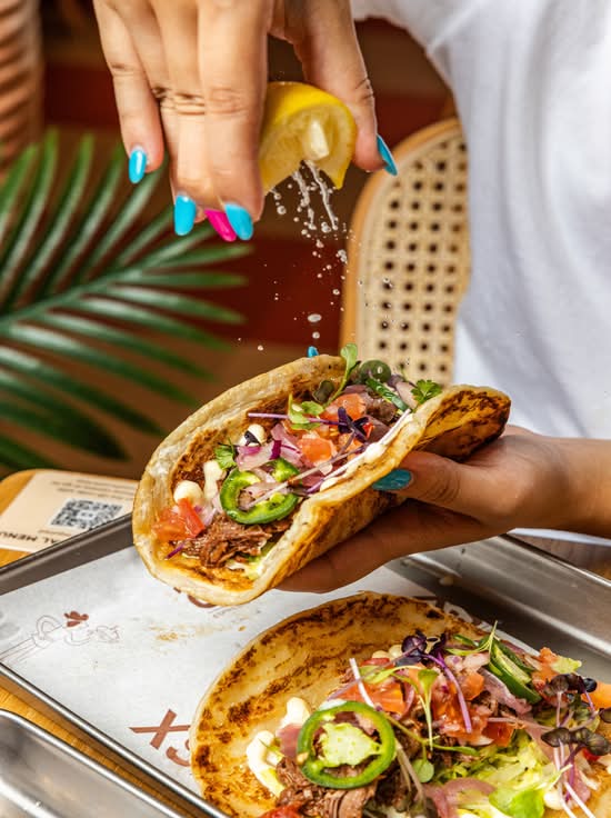 XS Brisket Tacos