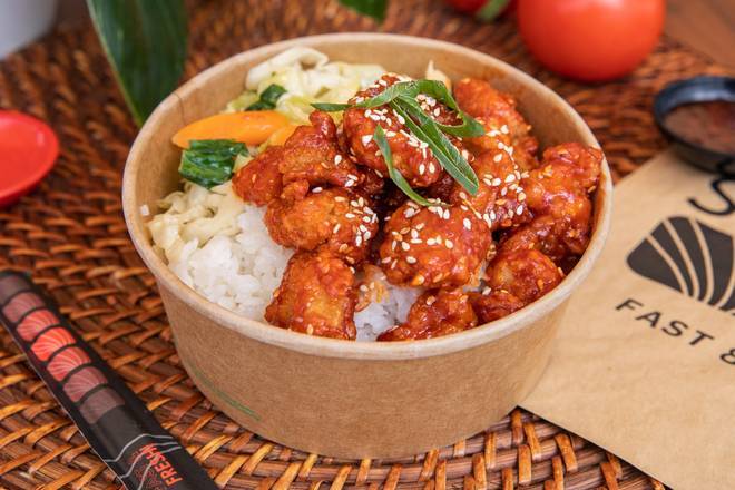 Satay Chicken Rice Bowl