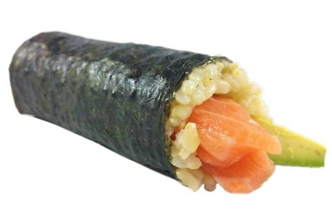 Fresh Salmon Brown Rice Maki Roll