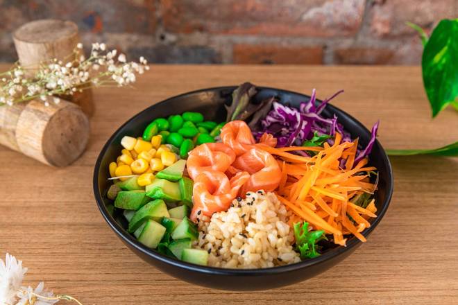 Fresh Salmon Poké Bowl