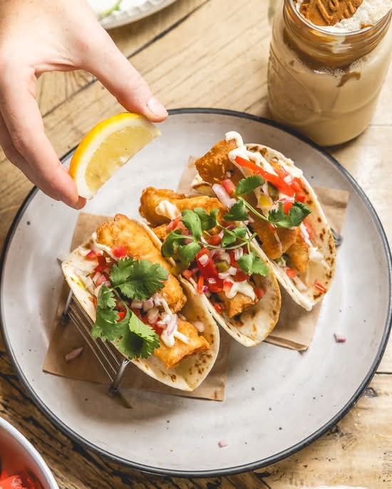 CRISPY FISH TACOS