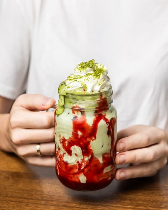 Strawberry Matcha