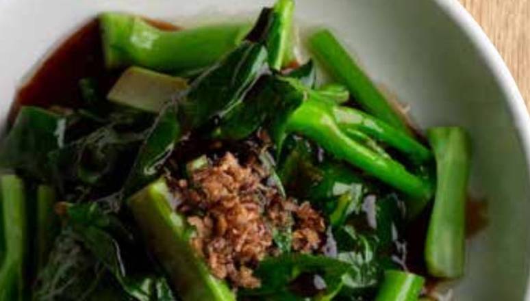 902 Blanched Chinese Broccoli with Oyster Sauce (VG)