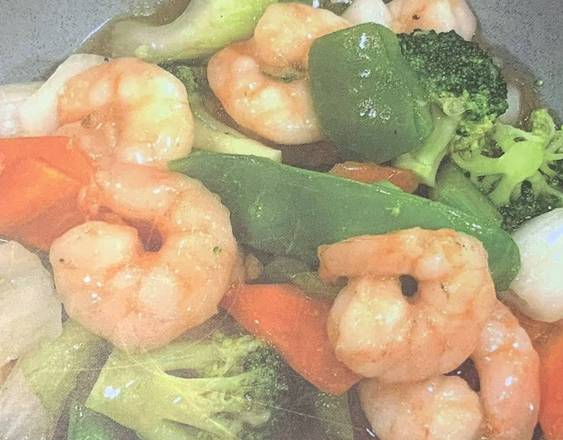 S15 King Prawn with Garlic Sauce