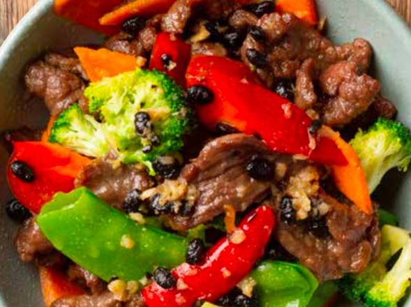 709 Beef with Black Bean Sauce