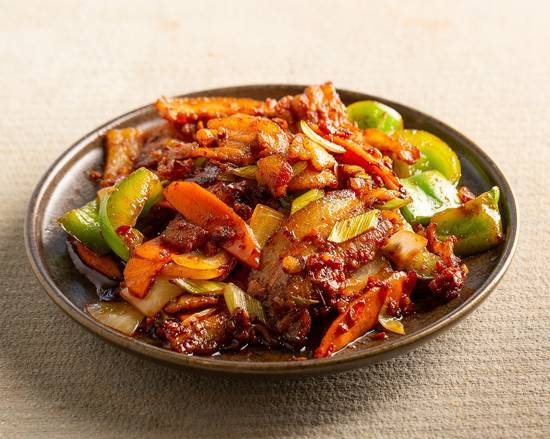 603 Sauteed Pork Slices with Szechwan Sauce
