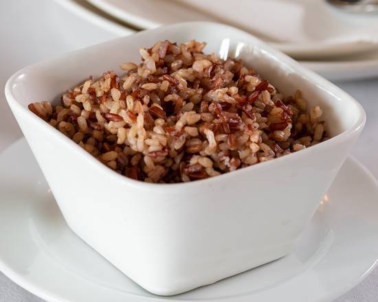 Steamed Mixed Red and Brown Rice