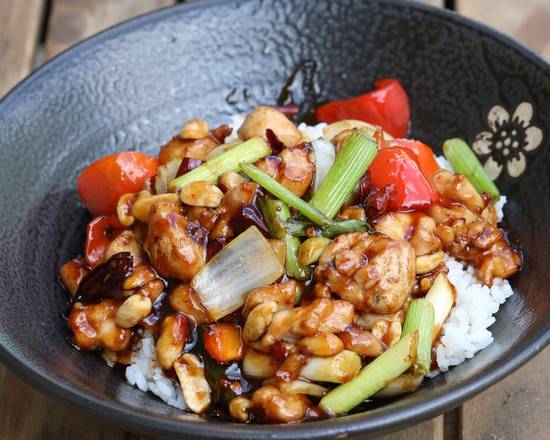 Kong Pao Chicken Rice Bowl