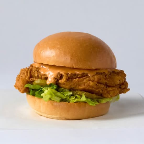 Hot Honey Chicken Burger
