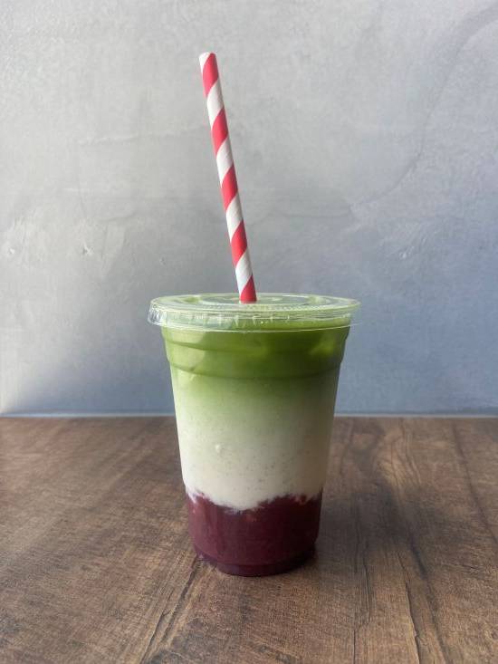 Iced Strawberry Matcha