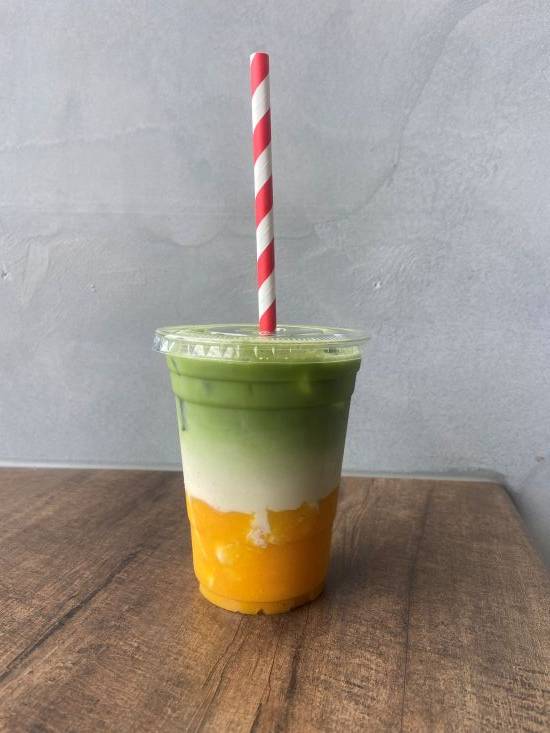 Iced Mango Matcha