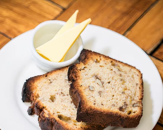 Homemade Banana & Walnut Bread - 2 slices