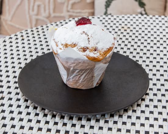 Fresh Baked Raspberry muffin