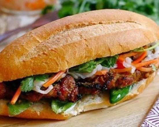 Lemongrass Chicken Banh Mi