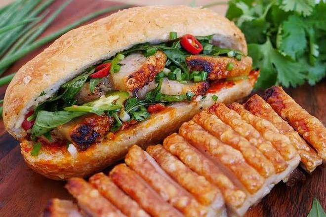 Crispy Pork Banh Mi