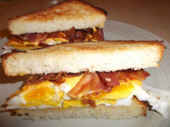 Bacon and Egg Toast