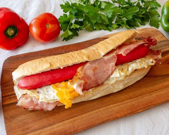 Hot Dog with The Lot