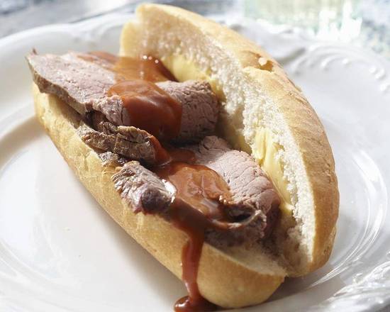 Roast Beef and Gravy Roll