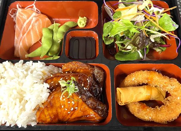 Teriyaki Salmon bento(Local)
