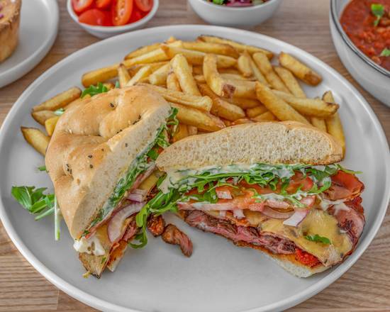 Steak Sandwich & Chips