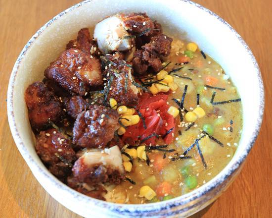 Fried Chicken Curry Don