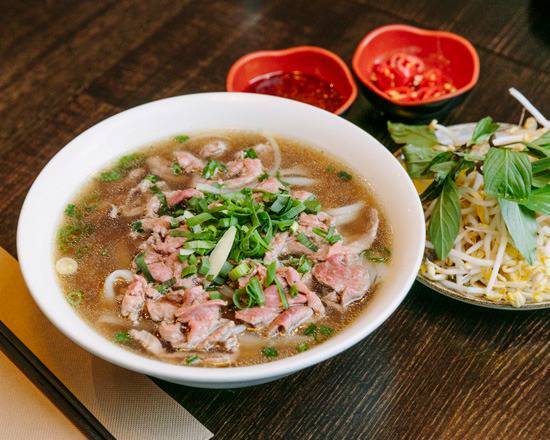 Sliced Rare Beef Pho