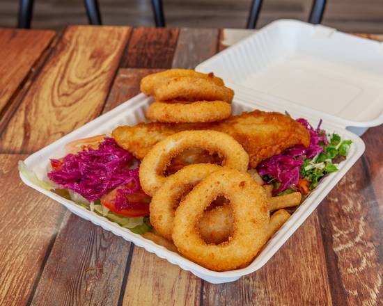 Calamari and Chips Combo