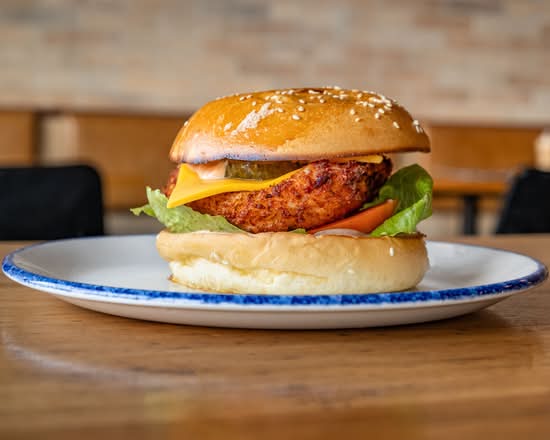 Chicken Schnitzel Burger