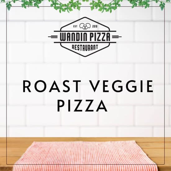 Roast Veggie Pizza