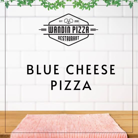 Blue Cheese Pizza