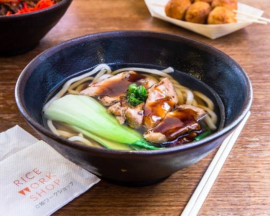 Teriyaki Chicken Udon Bowl