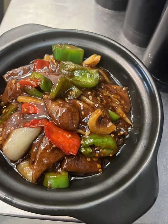 Beef in Black Bean Sauce