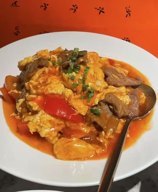 Beef in Tomatoes Scrambled Egg Sauce