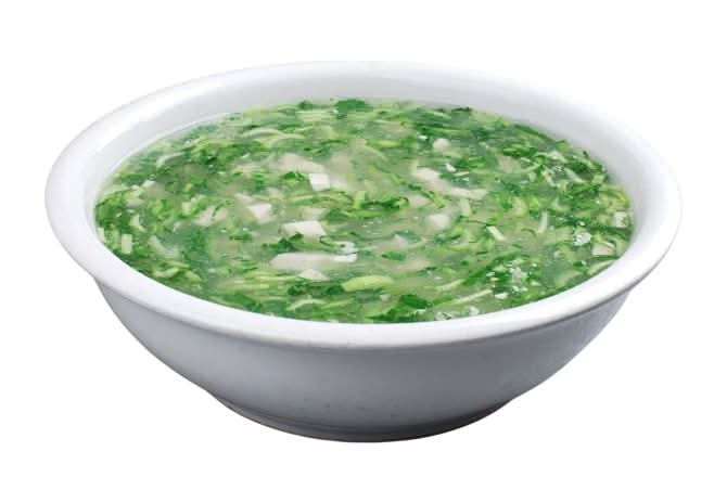 Shepherd's Purse and Tofu Soup