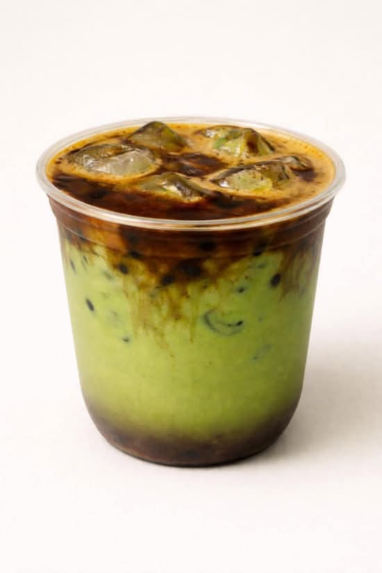 Iced Dirty Matcha