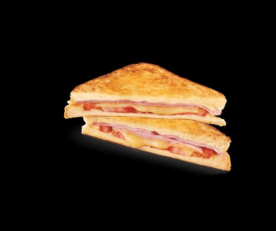 Ham Cheese and Tomato Toastie