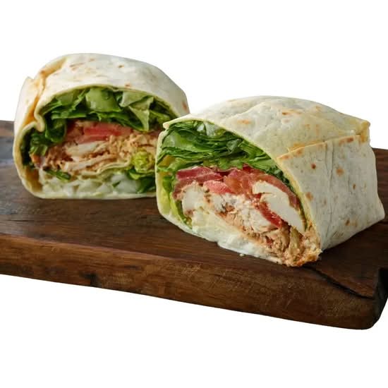 Satay Chicken Wrap