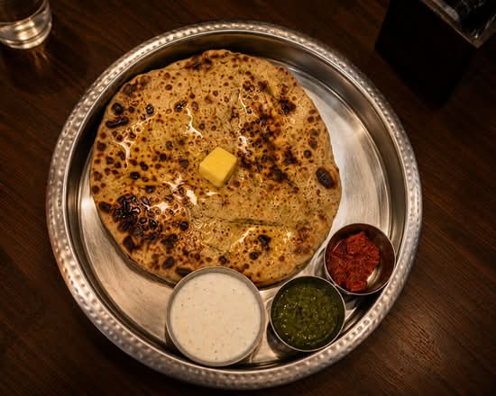 Aloo Paratha Thali