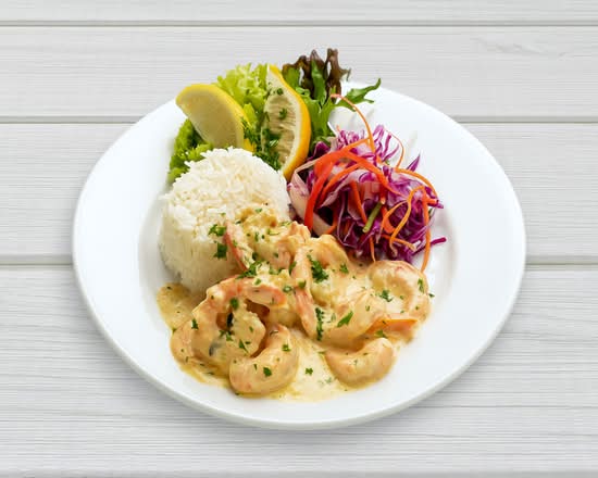 Garlic Prawns (I / GF)