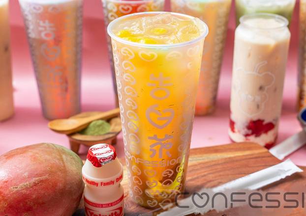 Mango Yakult Green Tea