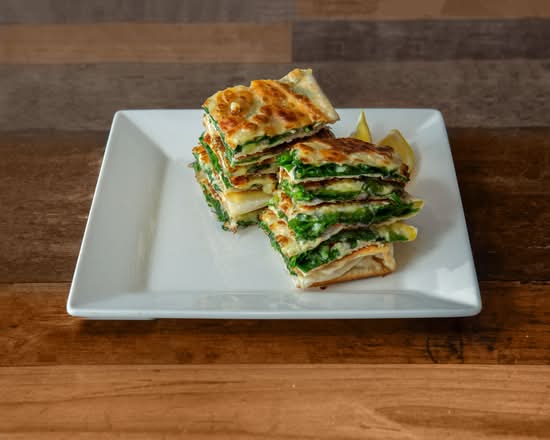 Spinach and Feta Cheese Gozleme
