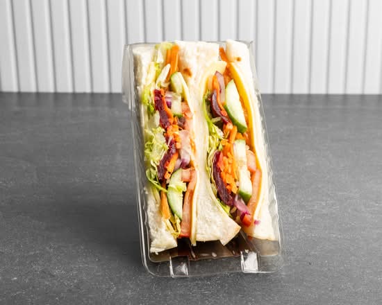 Salad and Cheese Sandwich